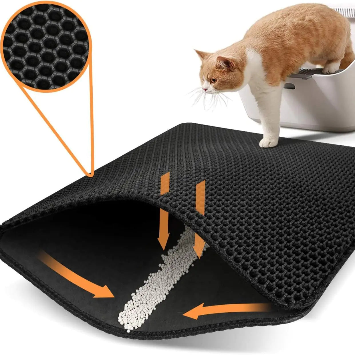 Double Layer EVA Cat Litter Mat - My Store
